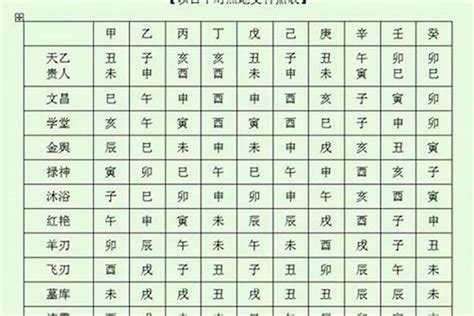 八字 神煞全解|八字神煞全解——以年支为主